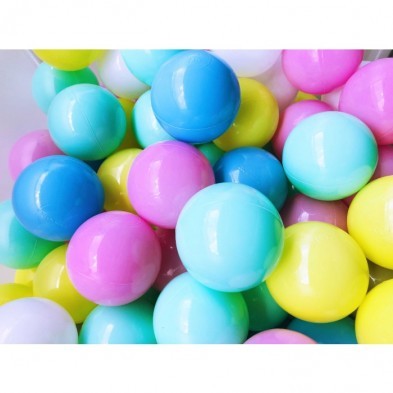 Joyful Color 100pcs Balls (Assorted Pastel)